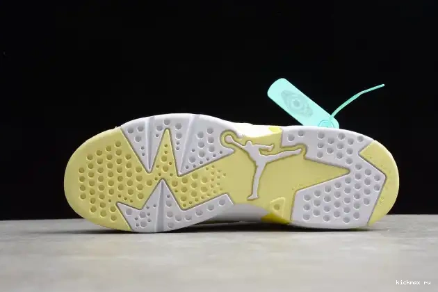 Cheap Kickmax Air 543390-800 Retro Jordan 6 Yellow Dynamic (GS) Floral 0624